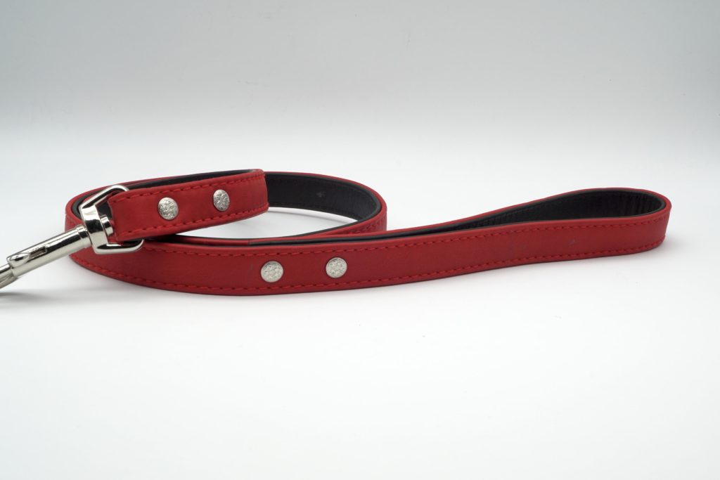 ART SPORTIV PLUS Hundeleine Mit Handschlaufe – Nylon-Leine In 9 Farben, 100 Cm, Verchromte Beschläge